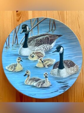 Hackett 1st Issue American Waterbirds “Marsh Venture” Ducks Collector Plate #379